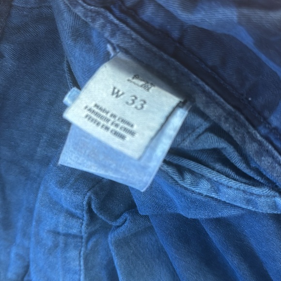 Scotch and soda size 33 men’s camo shorts blue - Picture 3 of 6